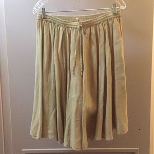 Vince Tan linen skirt